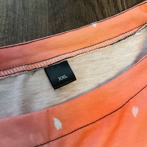 NWOT Japanese Cherry Blossom Long Sleeve Tunic SZ 2X - Picture 10 of 11